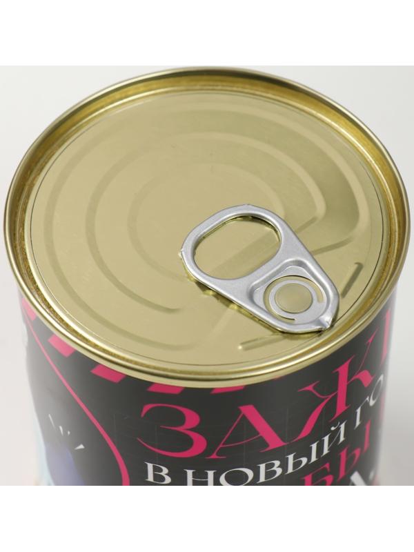 Подарок носки с принтом в банке 