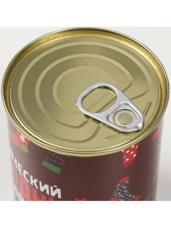 Подарок носки с принтом в банке 