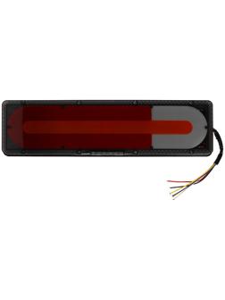 Светодиодные задние фары WD-011-12V, 12 В, 3000 К, 46 х 12,5 х 2 см, 1 шт