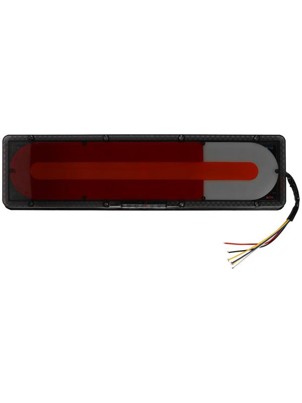 Светодиодные задние фары WD-011-12V, 12 В, 3000 К, 46 х 12,5 х 2 см, 1 шт