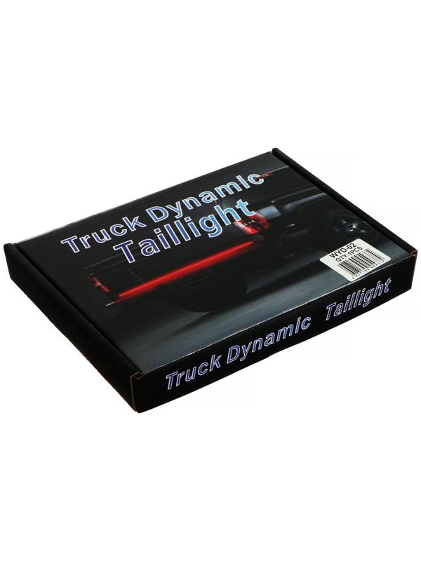 Спойлер на багажник, светодиодный WYD-02-12-24 В, дублирующий задние сигналы, 120 см