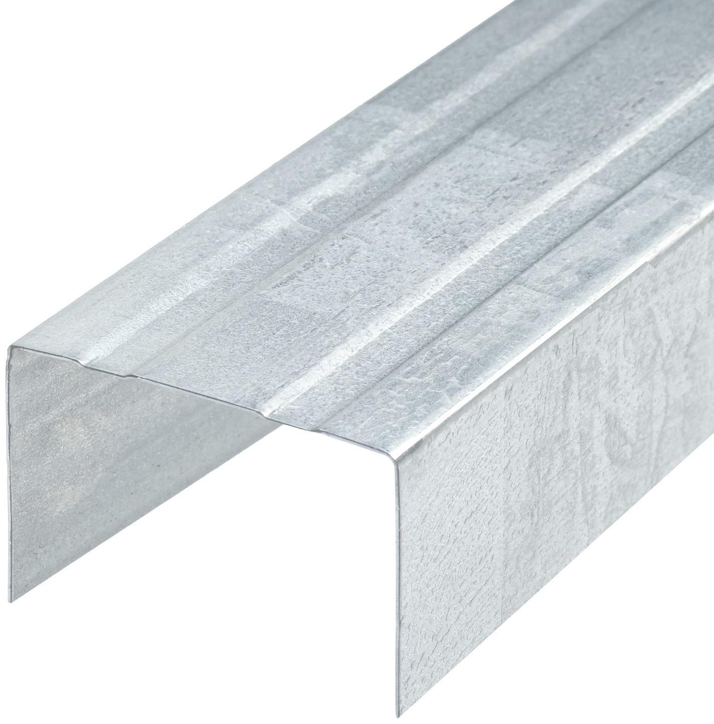 Профиль направляющий (ПН-2) 0,6мм, 50х40х3000 мм