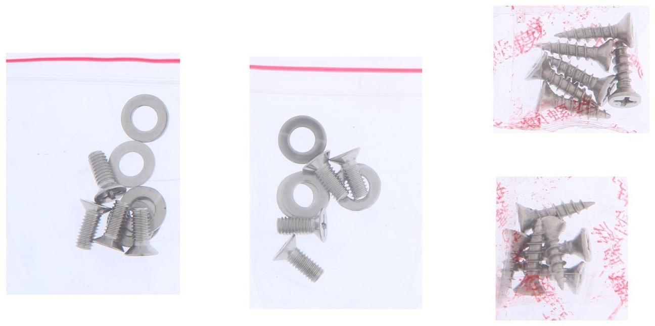 Комплект направляющих для поворотных дверей ТУНДРА L=400 мм., H=35 мм.