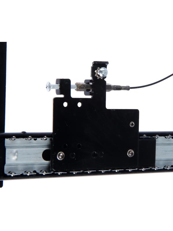 Комплект направляющих для поворотных дверей ТУНДРА L=400 мм., H=35 мм.
