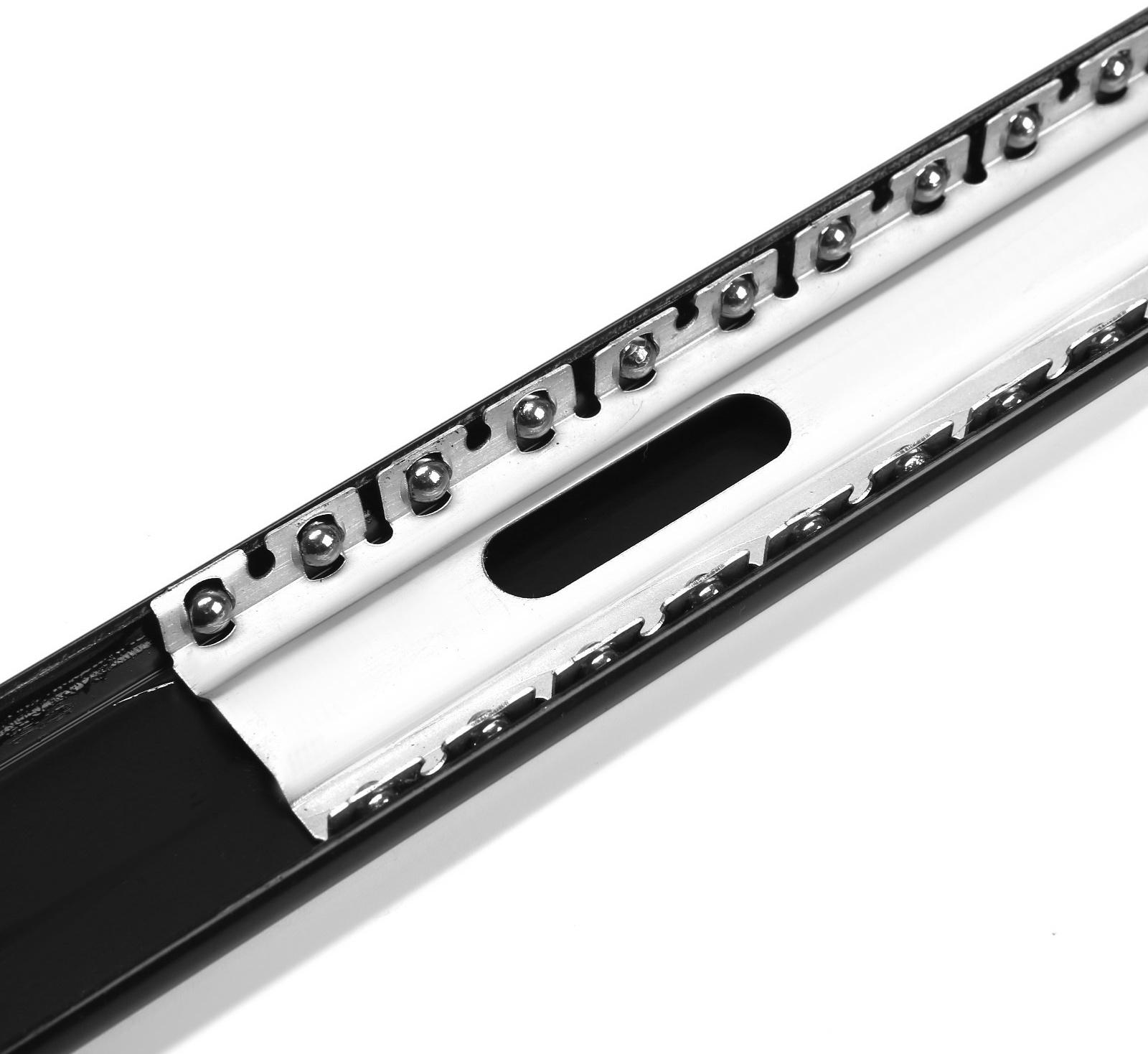 Комплект направляющих для поворотных дверей ТУНДРА L=500 мм., H=35 мм.