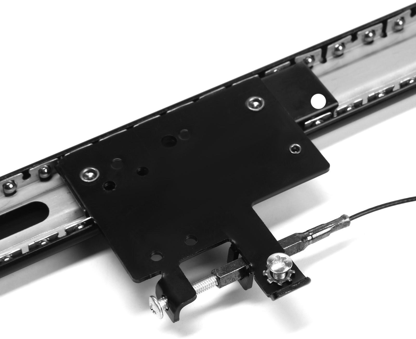 Комплект направляющих для поворотных дверей ТУНДРА L=500 мм., H=35 мм.