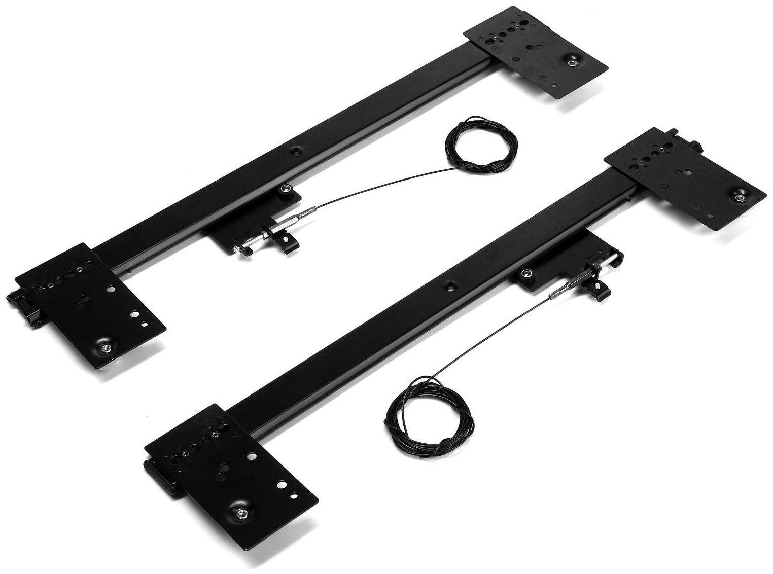 Комплект направляющих для поворотных дверей ТУНДРА L=500 мм., H=35 мм.