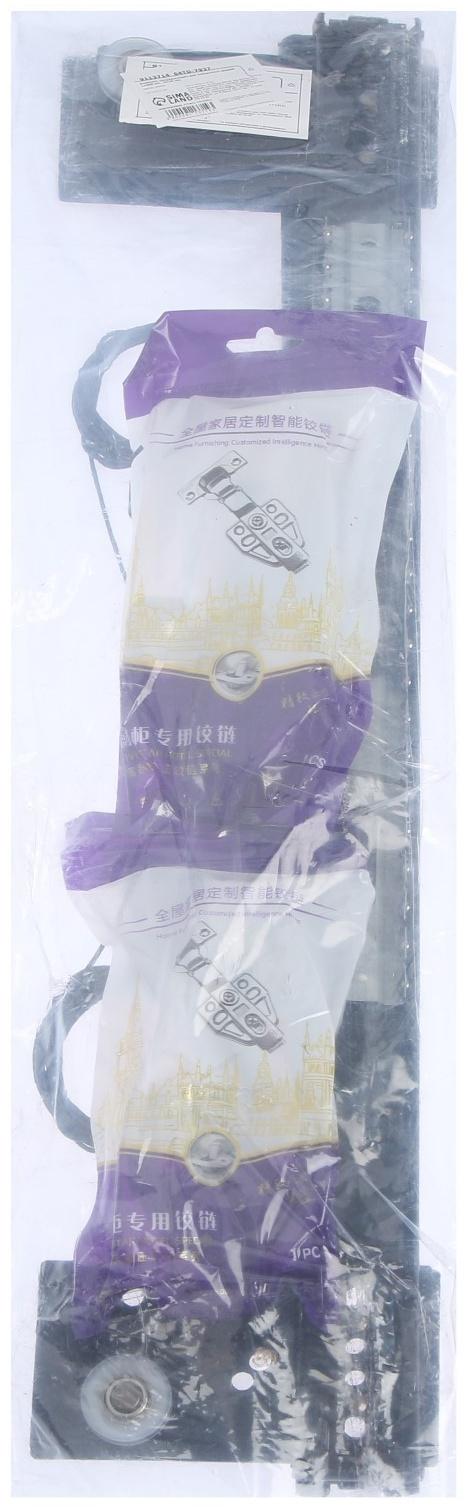 Комплект направляющих для поворотных дверей ТУНДРА L=500 мм., H=35 мм.