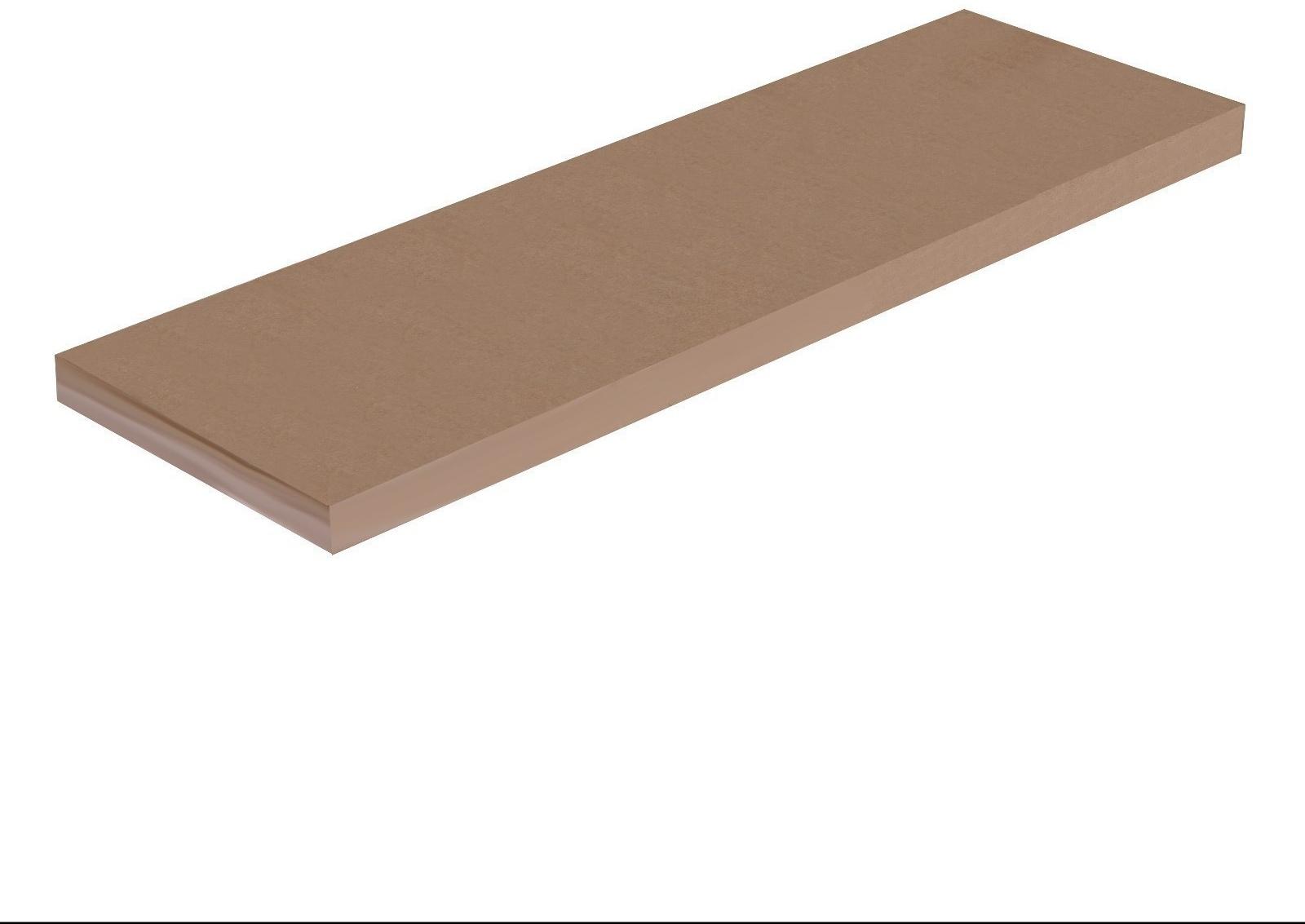 Комплект направляющих для поворотных дверей ТУНДРА L=500 мм., H=35 мм.