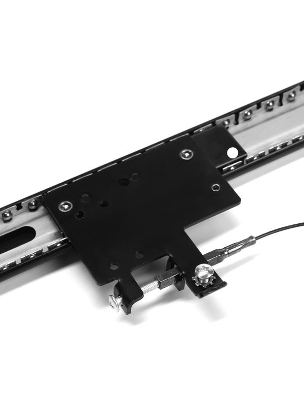 Комплект направляющих для поворотных дверей ТУНДРА L=500 мм., H=35 мм.