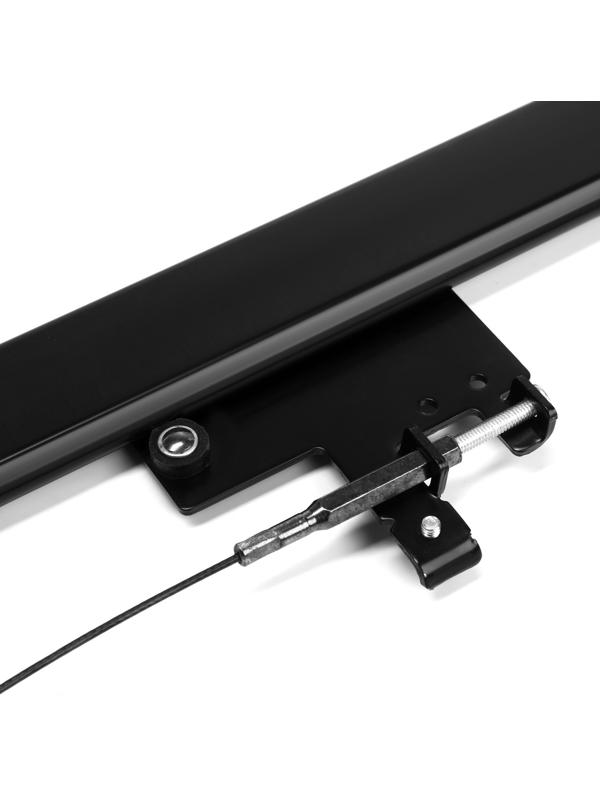 Комплект направляющих для поворотных дверей ТУНДРА L=500 мм., H=35 мм.