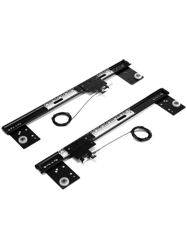 Комплект направляющих для поворотных дверей ТУНДРА L=500 мм., H=35 мм.