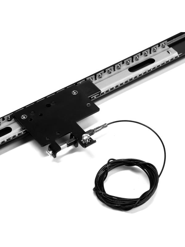 Комплект направляющих для поворотных дверей ТУНДРА L=500 мм., H=35 мм.