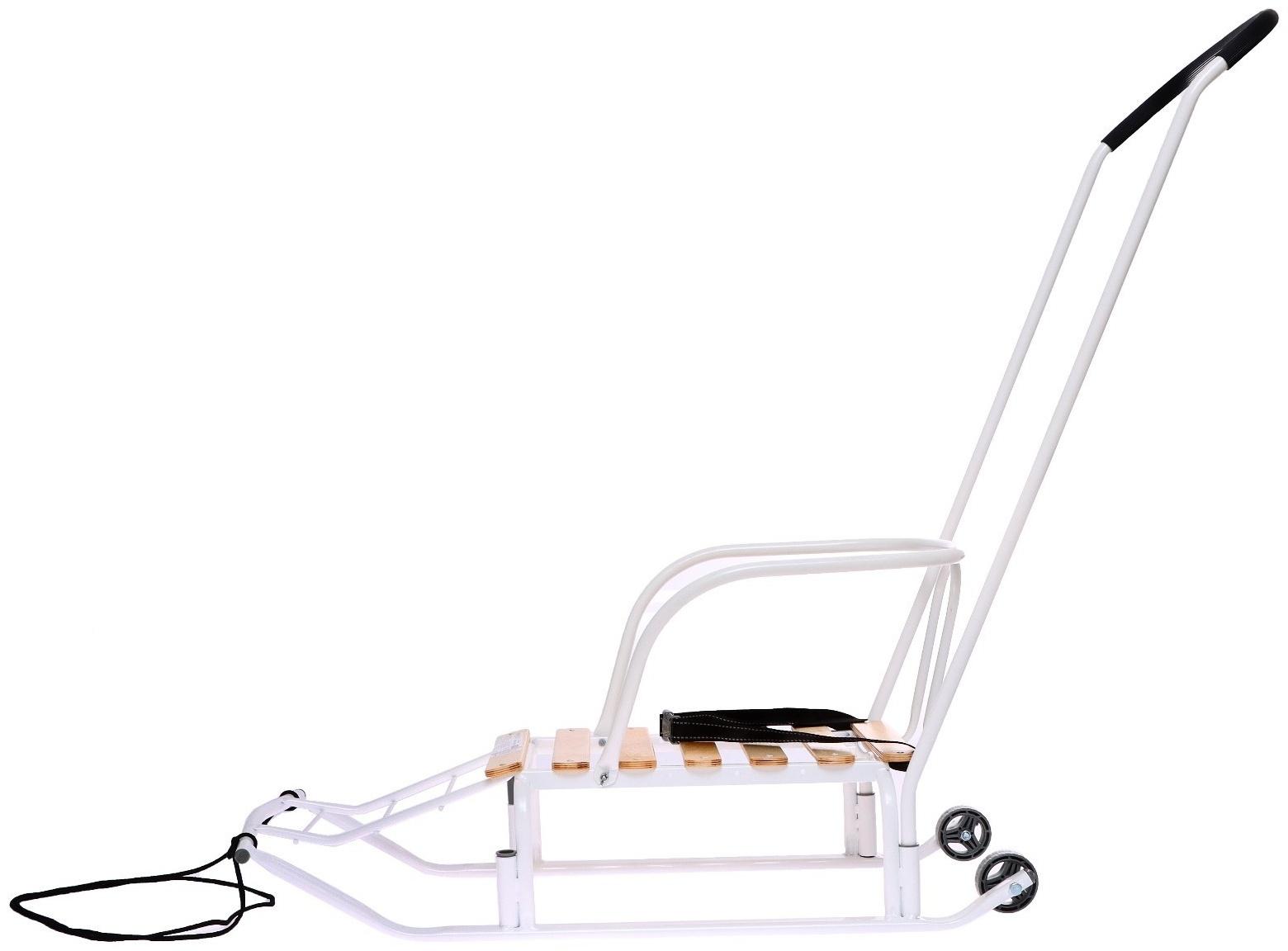 Санки «Тимка 5 комфорт», цвет белый