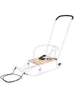 Санки «Тимка 5 комфорт», цвет белый