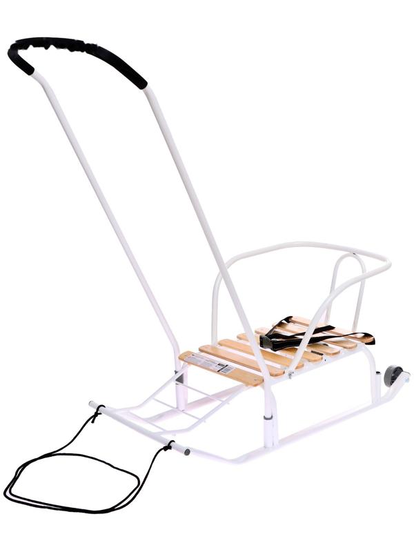 Санки «Тимка 5 комфорт», цвет белый