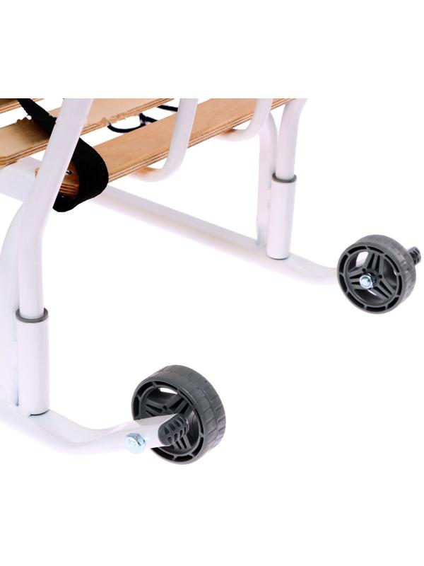 Санки «Тимка 5 комфорт», цвет белый