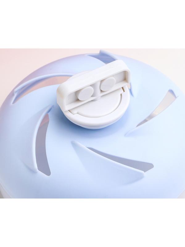 Колесо для грызунов тихое, 11 см, синее