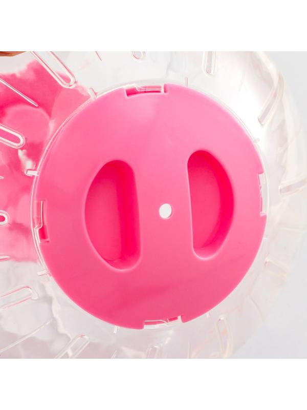 Шар для грызунов Carno, 18,5 см, розовый