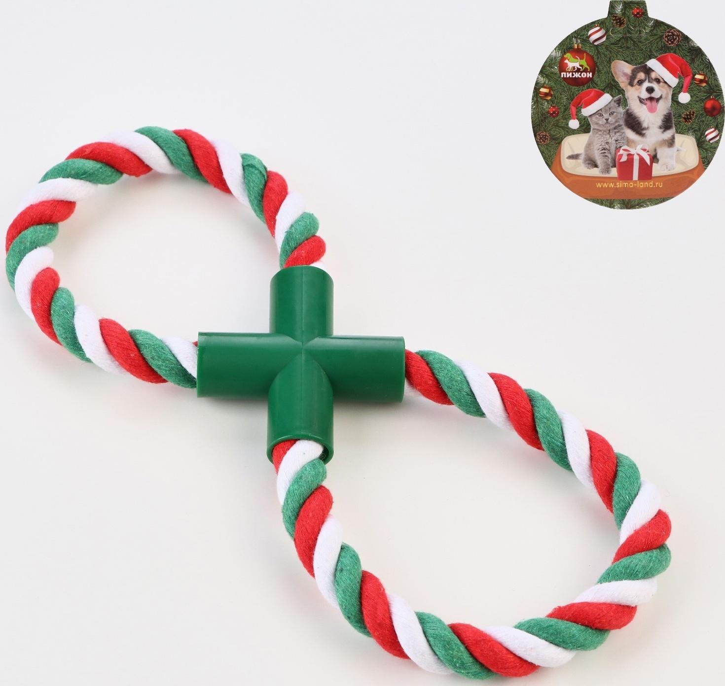 Игрушка тренировочная канатная 