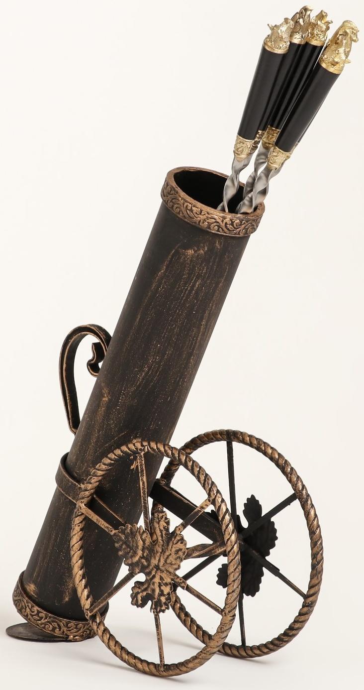 Кованая подставка для шампуров 