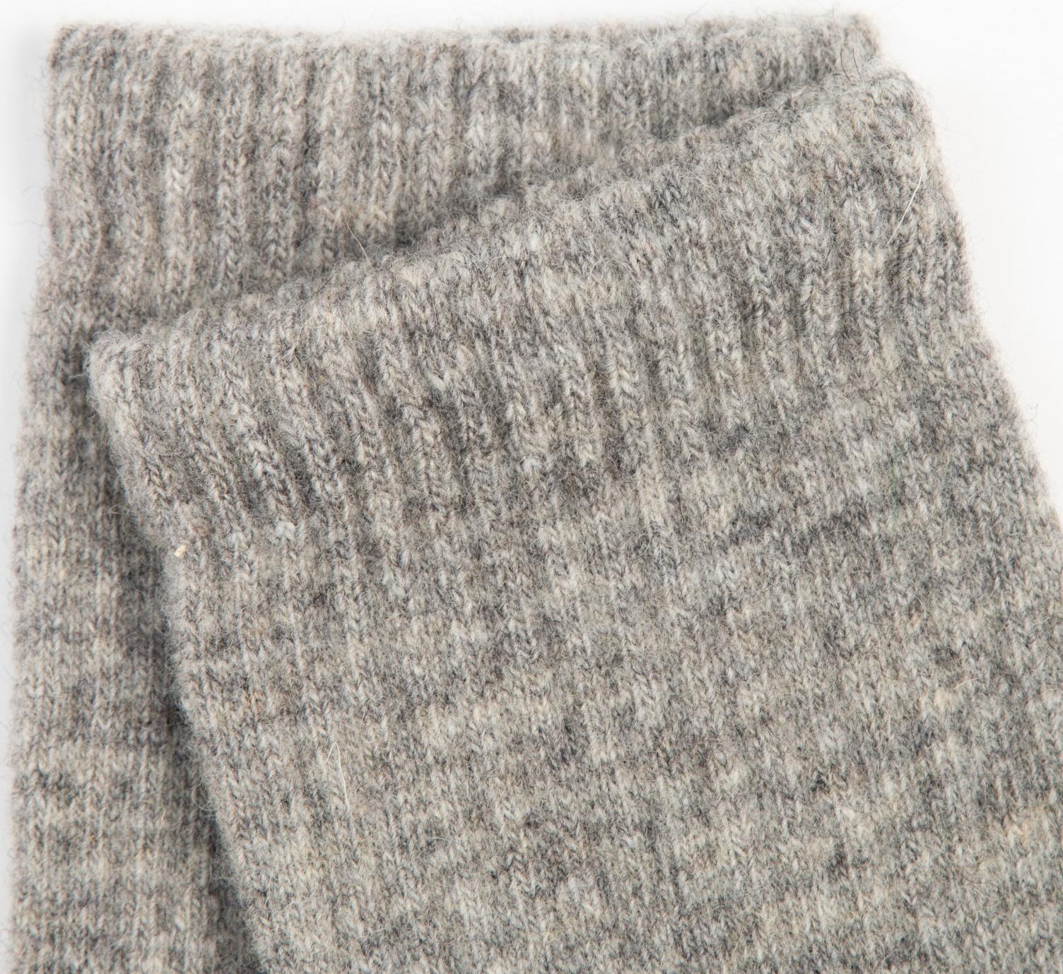 Носки мужские с пухом яка, цвет серый, размер 44-46