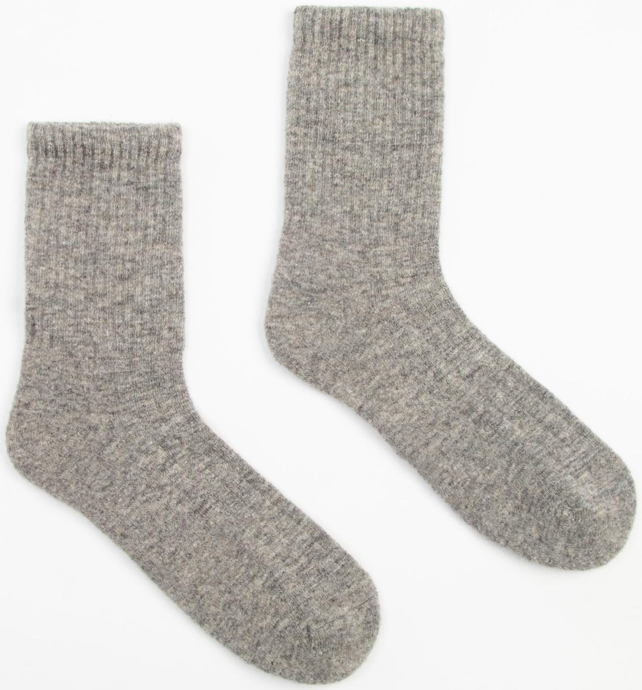 Носки мужские с пухом яка, цвет серый, размер 44-46