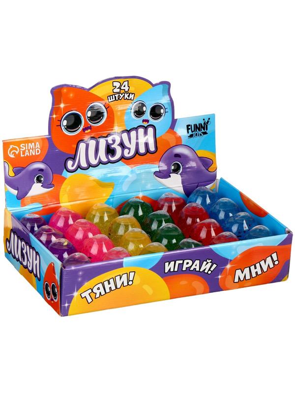 Лизун «Мордочка», цвета МИКС