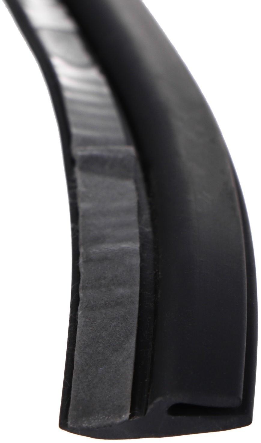 Уплотнительная лента лобового стекла, 18 мм, длина 1.7 м, самоклеящаяся