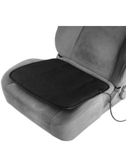 Подогрев сиденья Skyway, без спинки, черный, без регулятора, 12 В, 2,5 -3А, 43 х 43 см