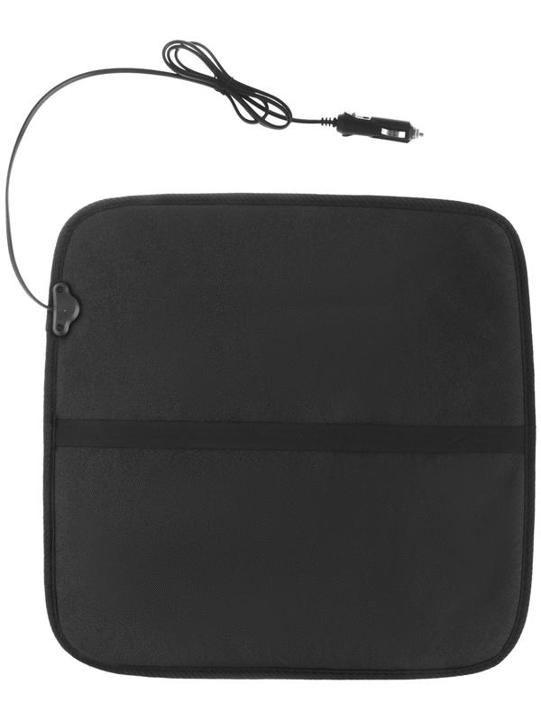 Подогрев сиденья Skyway, без спинки, черный, без регулятора, 12 В, 2,5 -3А, 43 х 43 см