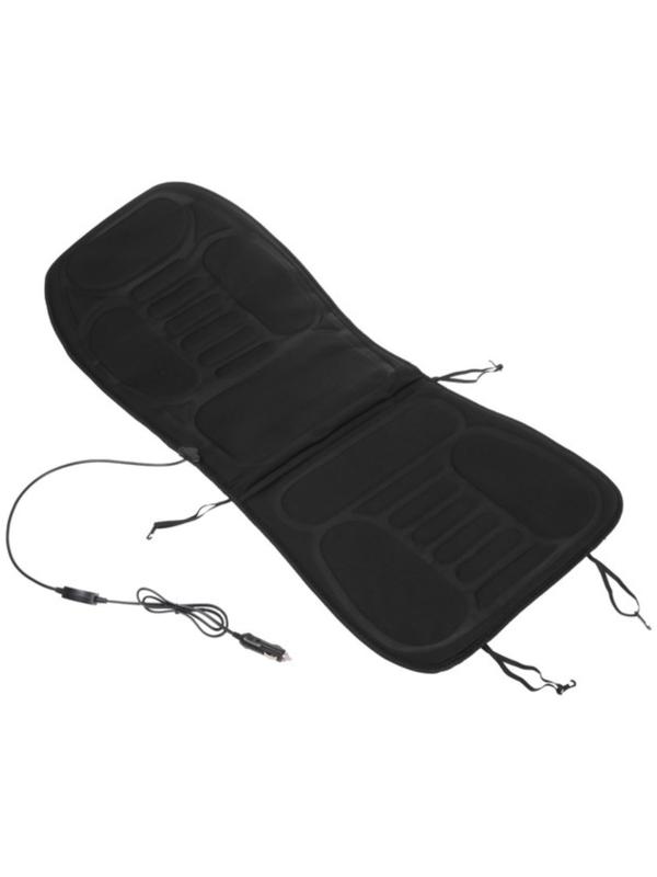 Подогрев сиденья Skyway, со спинкой, 2 режима, черный, 12 В, 116 х 52 см