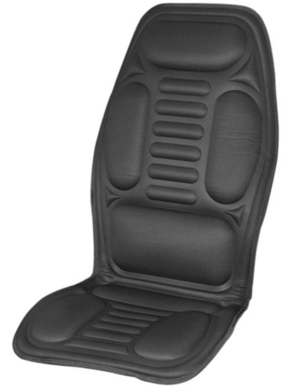 Подогрев сиденья Skyway, со спинкой, 2 режима, черный, 12 В, 116 х 52 см