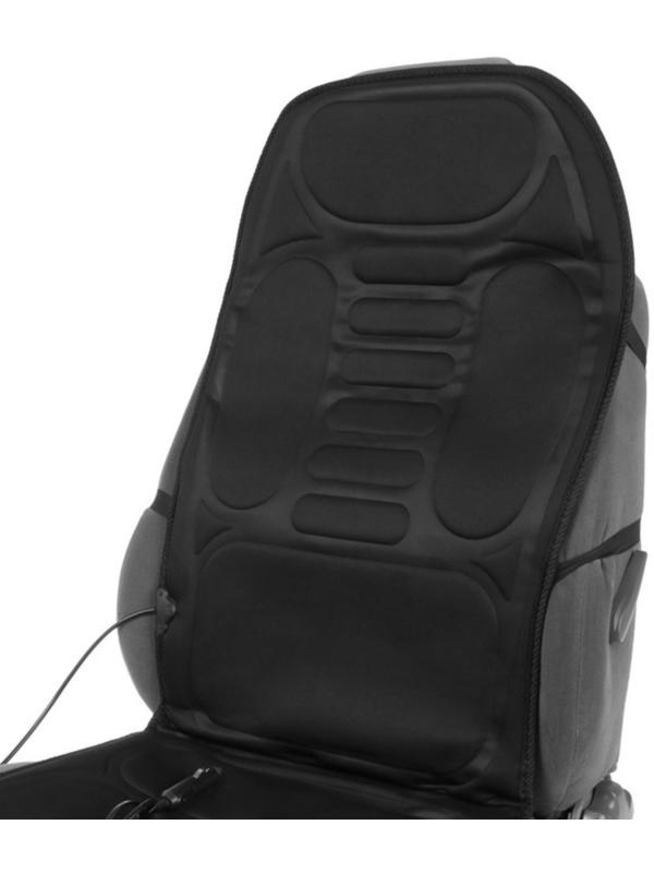 Подогрев сиденья Skyway, со спинкой, 2 режима, черный, 12 В, 116 х 52 см