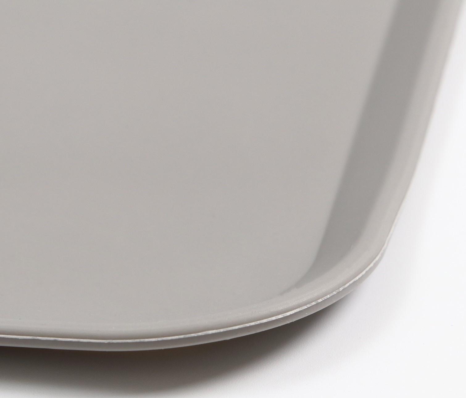 Коврик силиконовый под миску, 47 х 30 см, серый