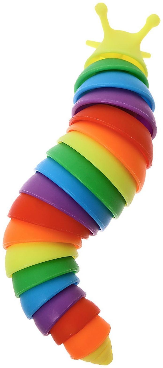 Игрушка-антистресс «Весёлый слизняк», цвета МИКС