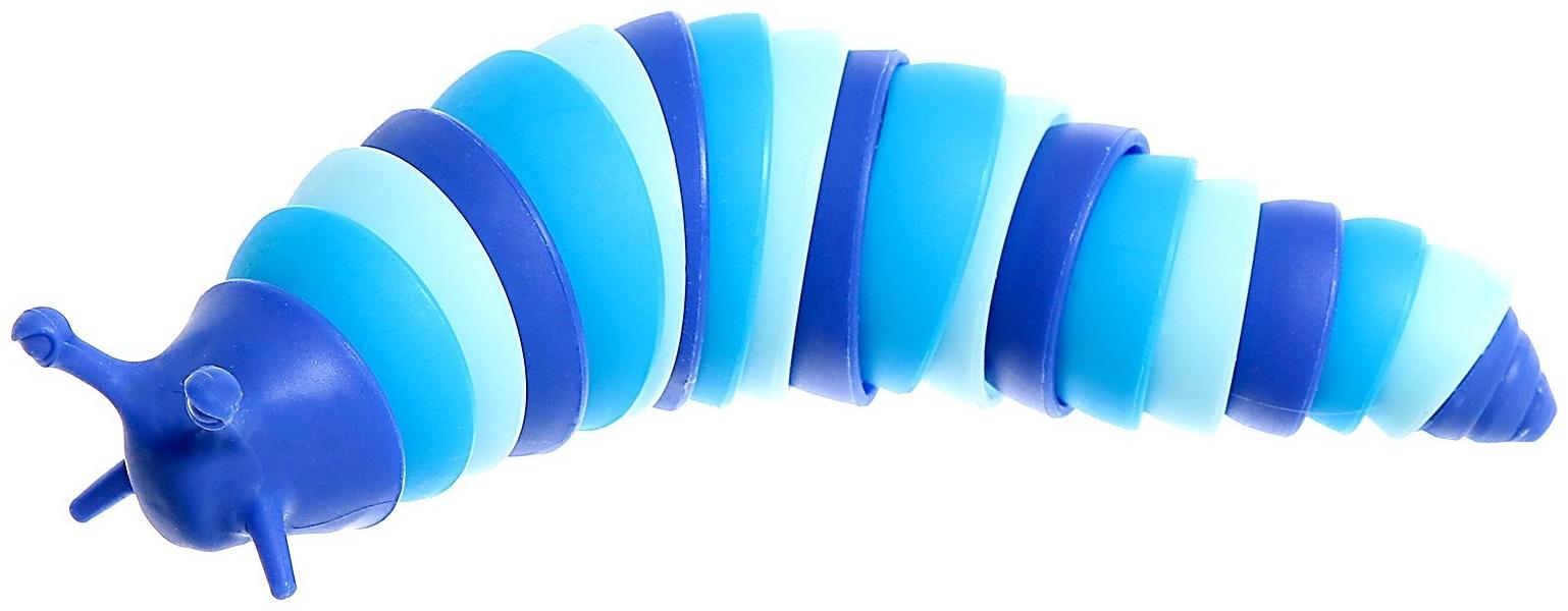 Игрушка-антистресс «Весёлый слизняк», цвета МИКС