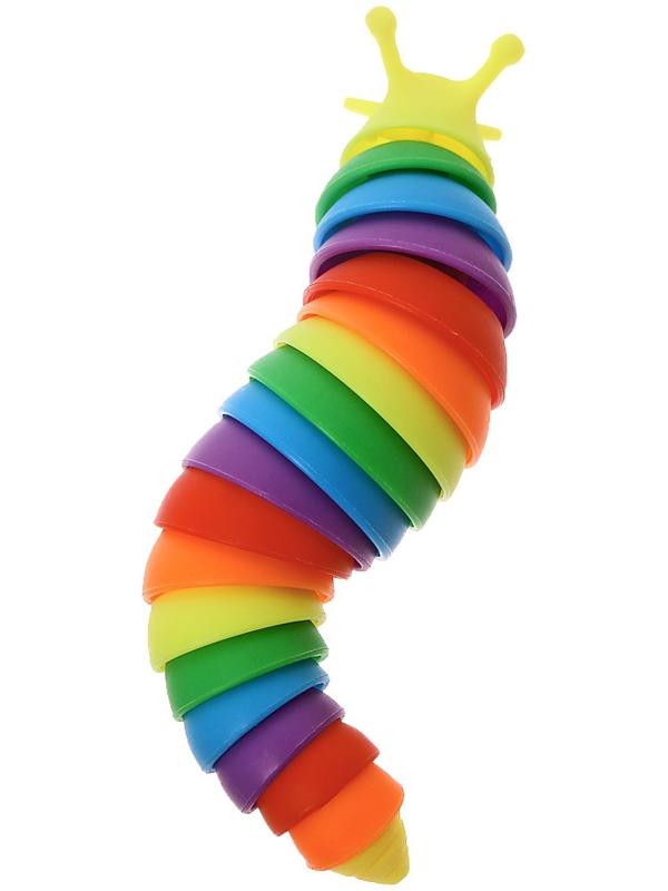 Игрушка-антистресс «Весёлый слизняк», цвета МИКС