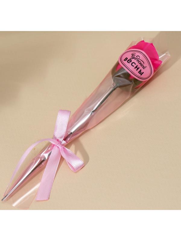 Мыло твёрдое лепестковое «Чудесной весны», 1шт, цвет розовый