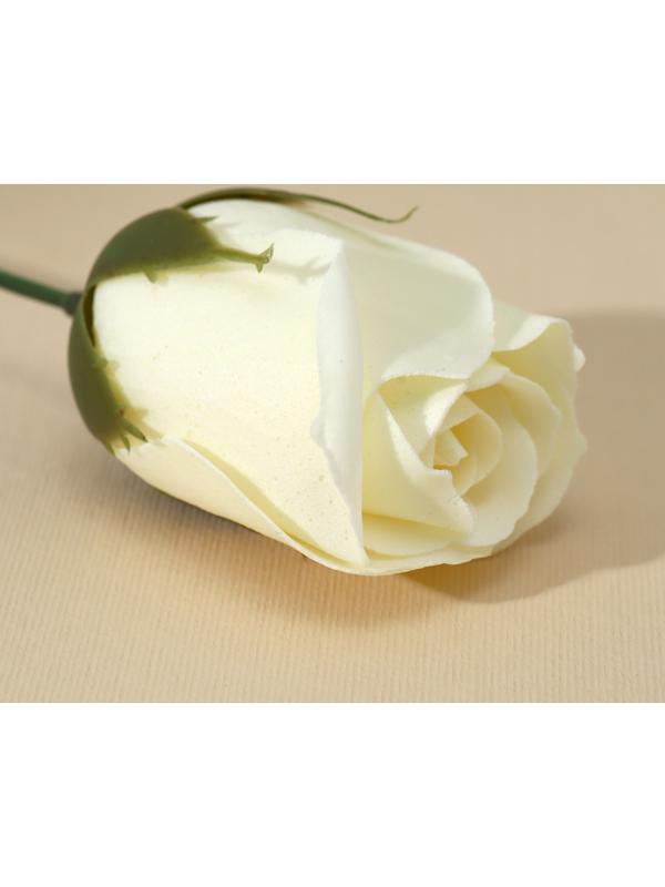 Мыло твёрдое лепестковое «С Праздником весны», 1шт, цвет белый