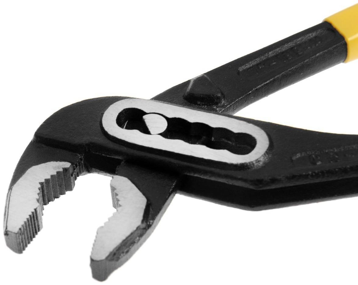 Клещи переставные ТУНДРА, CrV, обрезиненные рукоятки, 200 мм