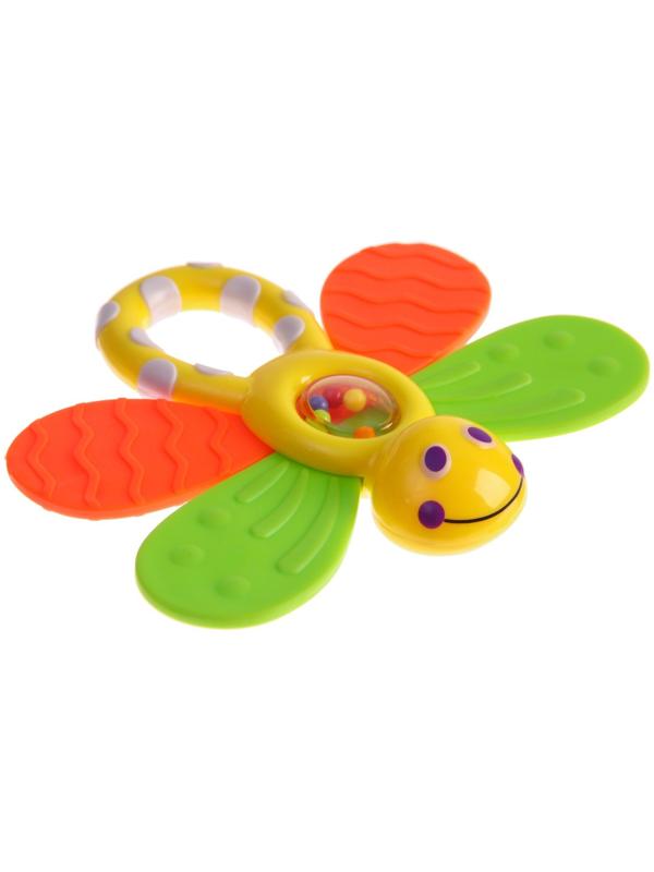 Погремушка «Бабочка», с эластичными элементами