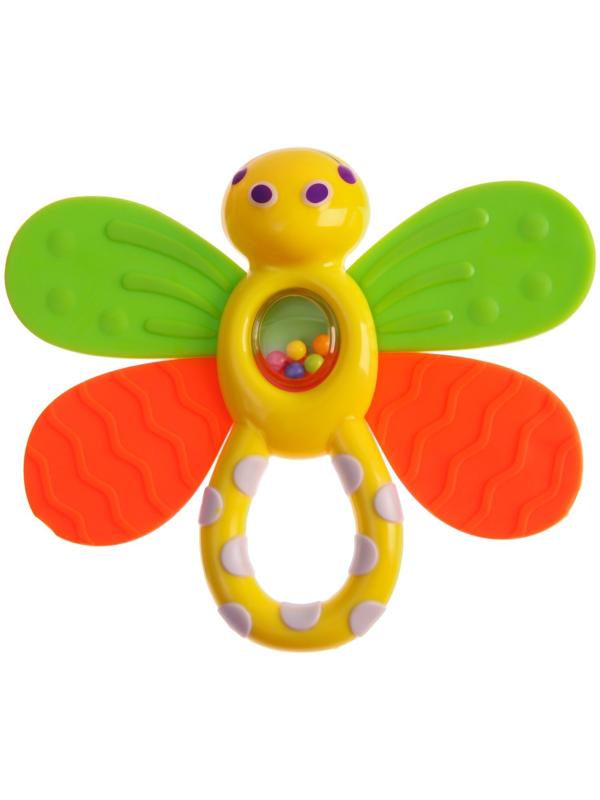 Погремушка «Бабочка», с эластичными элементами