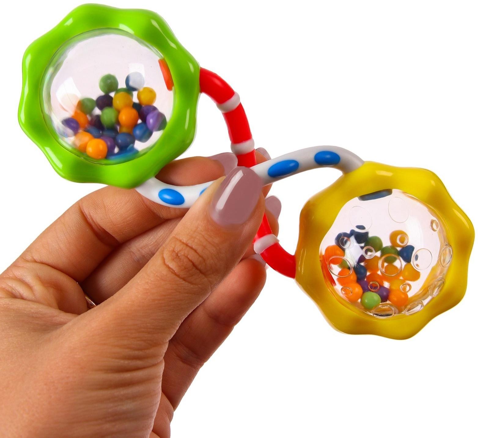 Погремушка «Гантелька» крутилка