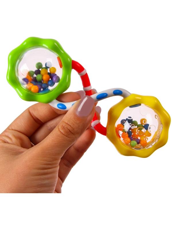 Погремушка «Гантелька» крутилка