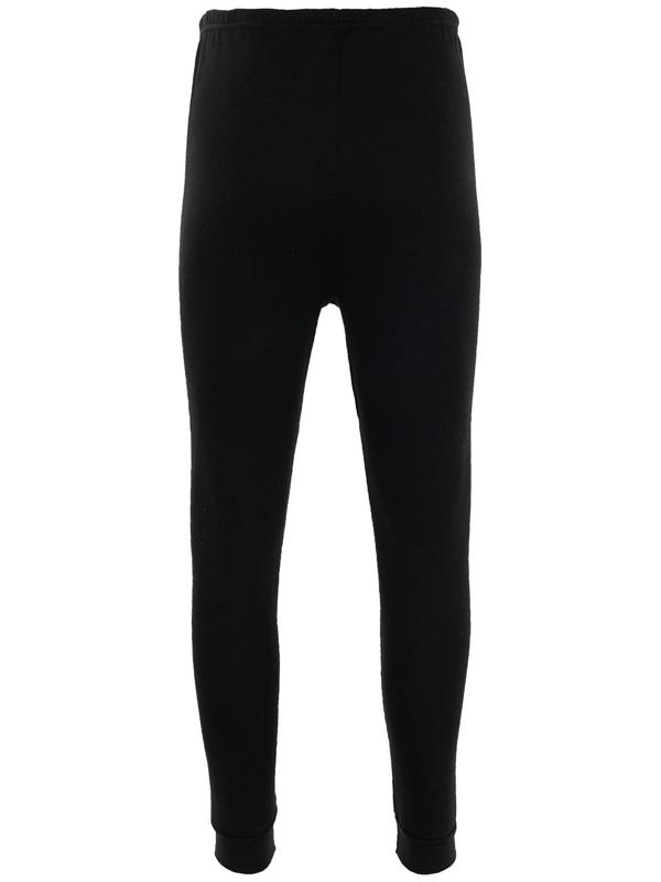 Кальсоны с НАЧЁСОМ, цвет чёрный, размер 52-54