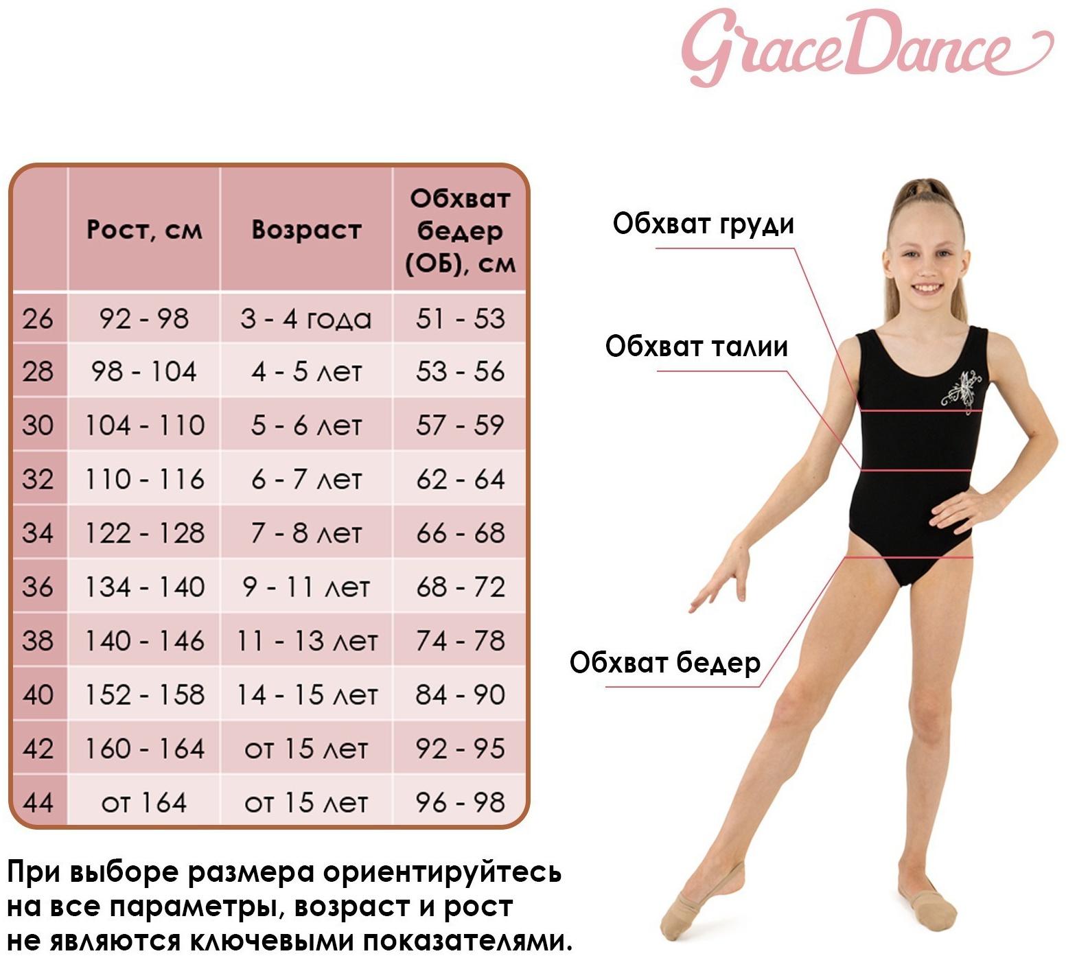 Трусы спортивные под купальник Grace Dance, р. 42, цвет телесный
