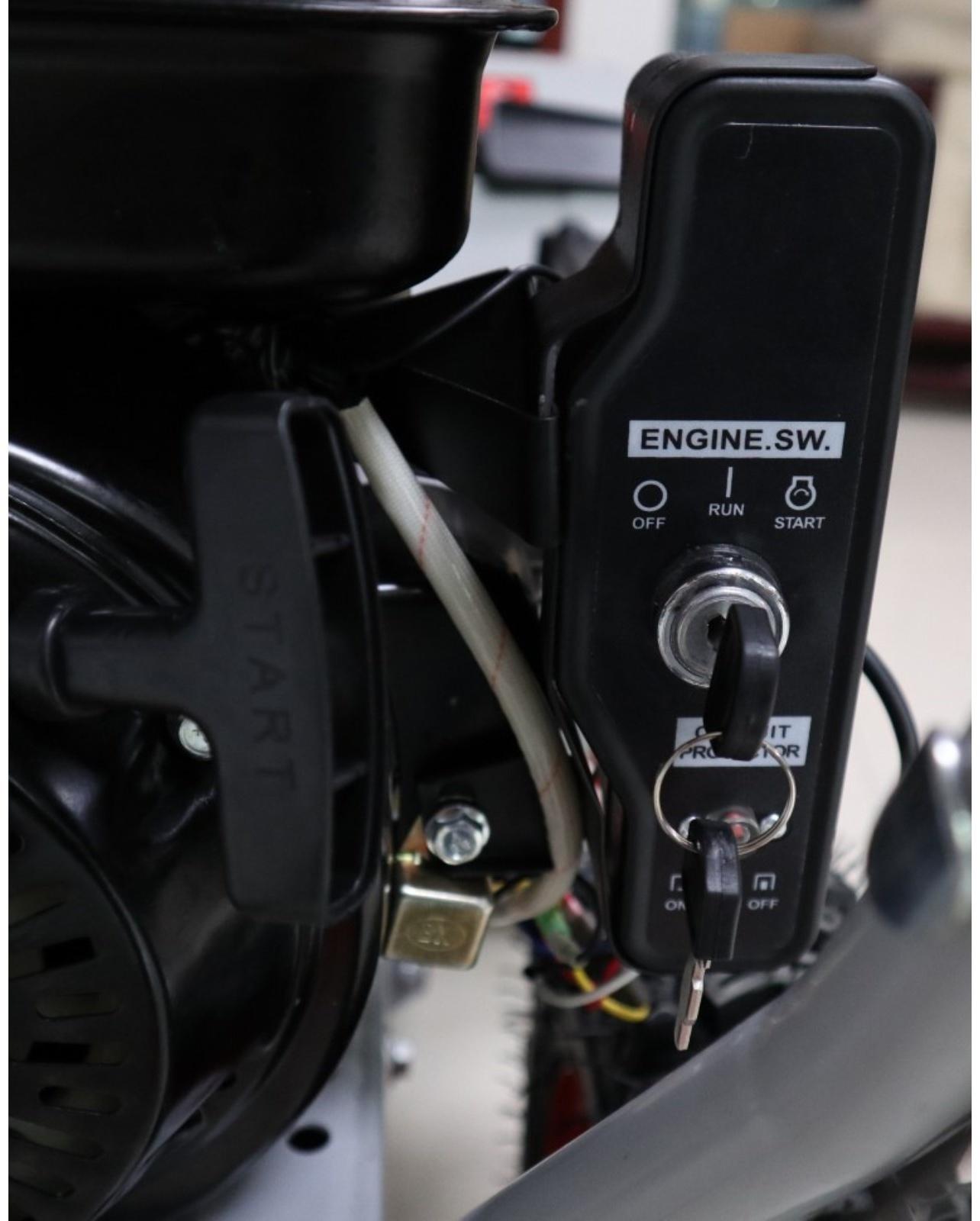 Снегоуборщик Ресанта СБ 6000Э, 8 л.с., самоходный, ск. 6/2, шир/выс 62/54 см, электростарт