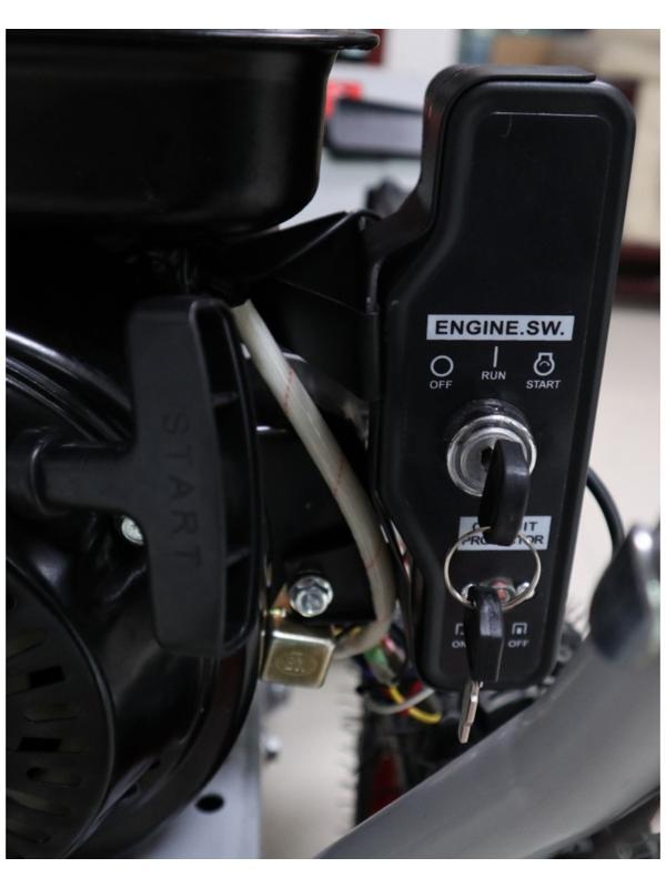 Снегоуборщик Ресанта СБ 6000Э, 8 л.с., самоходный, ск. 6/2, шир/выс 62/54 см, электростарт