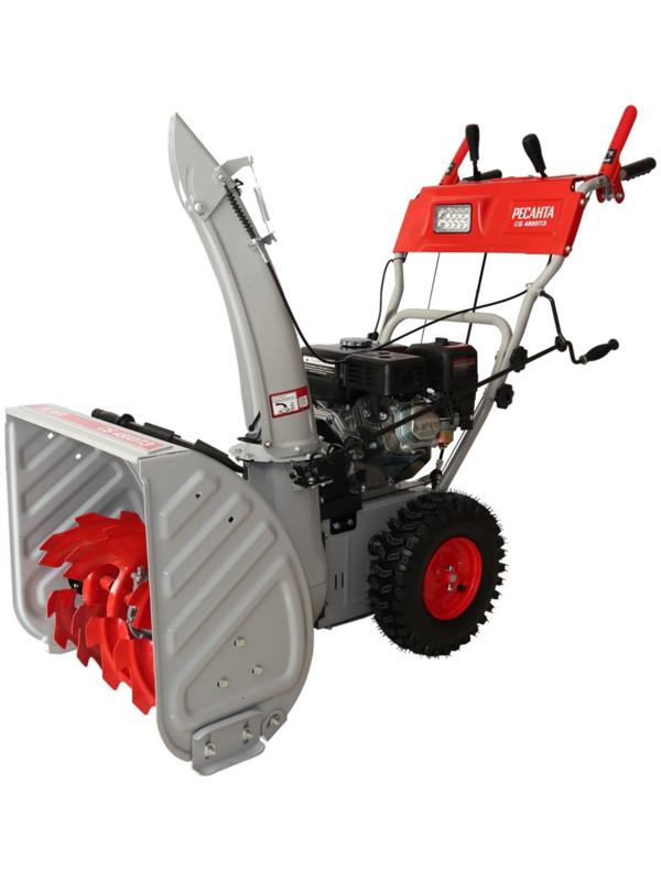 Снегоуборщик Ресанта СБ 6000Э, 8 л.с., самоходный, ск. 6/2, шир/выс 62/54 см, электростарт
